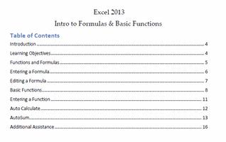 Excel 2013 Basic screenshot 2