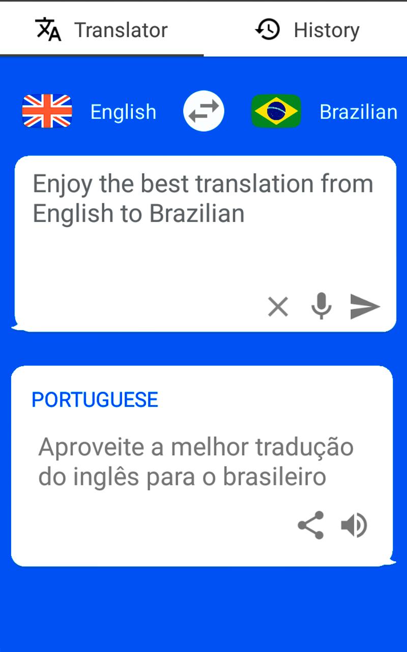Download do APK de Brasil Inglês Tradutor ( Tra para Android