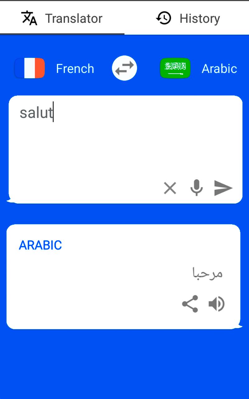 Dental Gruñido después de esto Descarga de APK de Francés - Árabe Traductor (Tra para Android
