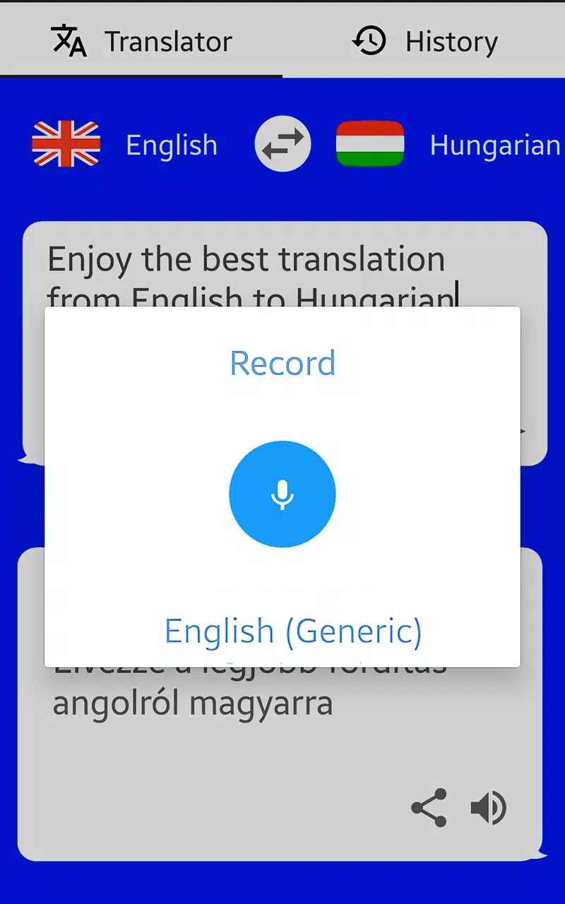 Hungarian - English Translator ( Text to Speech ) APK for Android Download
