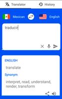 Mexicano - Englisch Übersetzer Screenshot 1