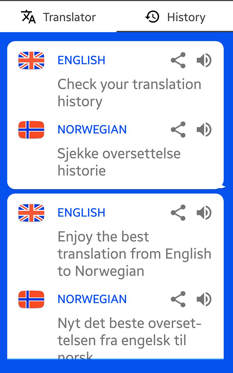 translate norsk engelsk