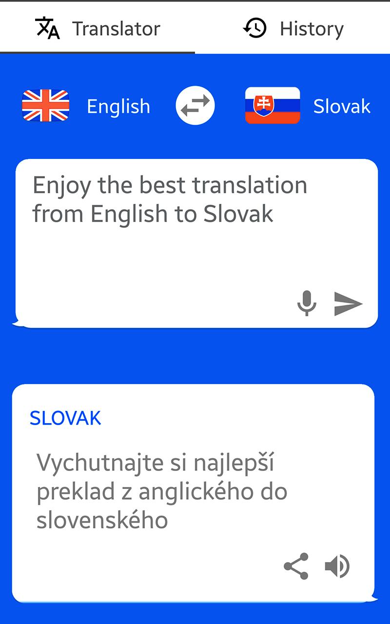 Słowacki - Angielski tłumacz for Android - APK Download