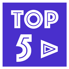 Video top 5 icône