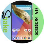 Snake on screen