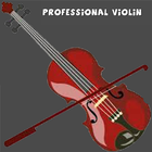 professional violin icône
