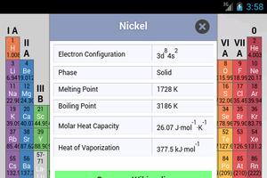 Periodic Table スクリーンショット 1