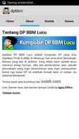 Kumpulan DP BBM capture d'écran 1