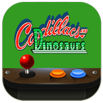 Code Cadillacs and dinosaurs arcade icon