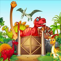 Dino Jungle Run Jurassic screenshot 2