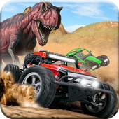 Dino World Car Racing Download gratis mod apk versi terbaru
