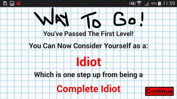 The idiot test 2 स्क्रीनशॉट 1