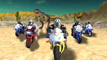 Dino World Bike Race Game - Jurassic Adventure capture d'écran 2