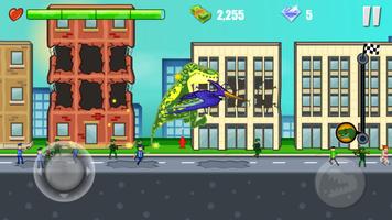 Jurassic Dinosaur City Rampage اسکرین شاٹ 1