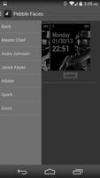 Pebble Faces captura de pantalla 2