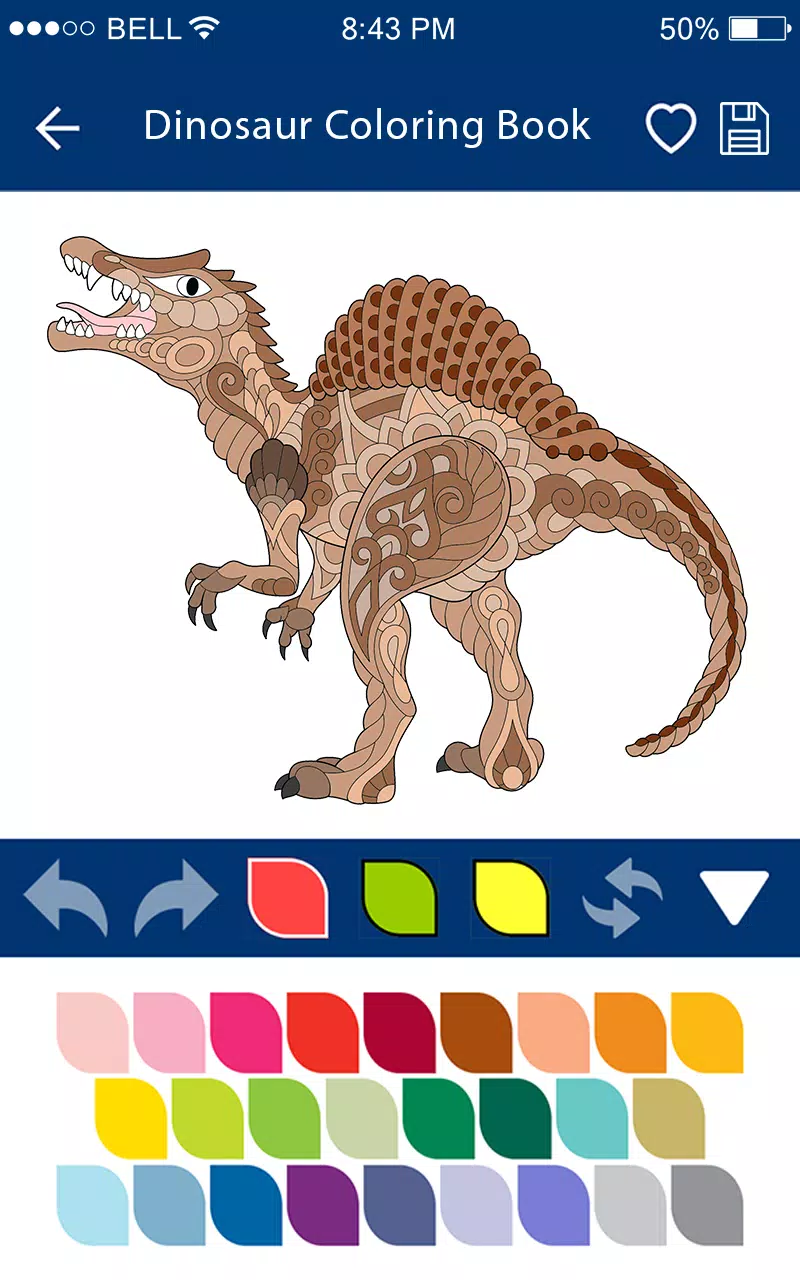 Download do APK de Dinossauros: Colorir - Jogo Grátis para