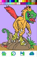 Dinosaur Coloring Ekran Görüntüsü 1