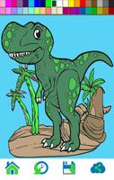 Dinosaur Coloring imagem de tela 3