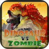 Dinosaur vs Zombie أيقونة