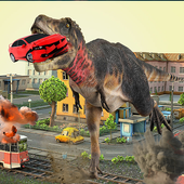 Dinosaur Grand City Attack icon