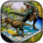 Dinosaur on Phone Prank أيقونة
