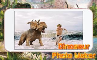 Dinosaur Photo Maker Affiche