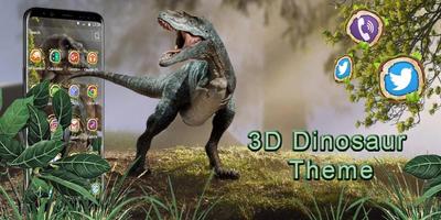 3D Horror Dinosaur Theme imagem de tela 3