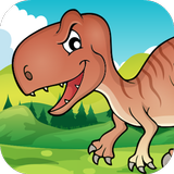 Dinosaur ABC Kid Shadow Puzzle icône