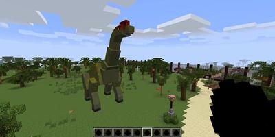 Dinosaur Mod for Minecraft PE الملصق