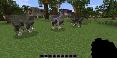 Dinosaur Mod for Minecraft PE تصوير الشاشة 1