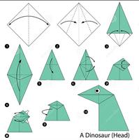 Dinosaur Origami capture d'écran 3
