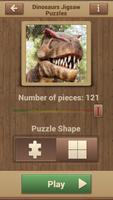 Jeux de Puzzle Dinosaure capture d'écran 2