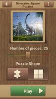 Jeux de Puzzle Dinosaure capture d'écran 3