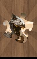 Игры Пазлы Динозавры постер