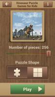 Puzzle pour Enfants Dinosaure capture d'écran 2