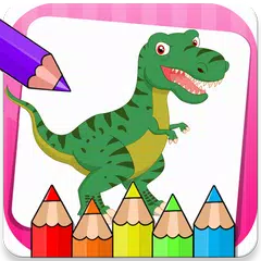 Скачать Dinosaurs Coloring Book Super Game APK