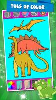 Dinosaurs Coloring Book Super Game स्क्रीनशॉट 3