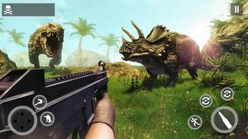 Real Dinosaur:Jurassic Run Attack تصوير الشاشة 1