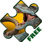 Dinosaurs jigsaw puzzles icon