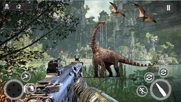 Jurassic  T-Rex Dinosaur Hunter Survival Sim 3D capture d'écran 3