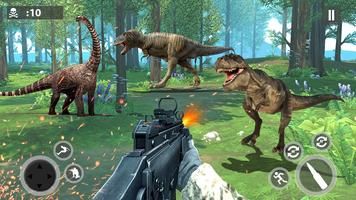 Jurassic  T-Rex Dinosaur Hunter Survival Sim 3D capture d'écran 2