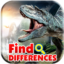 Jurassic Dinosaur Evolution World Find Differences aplikacja
