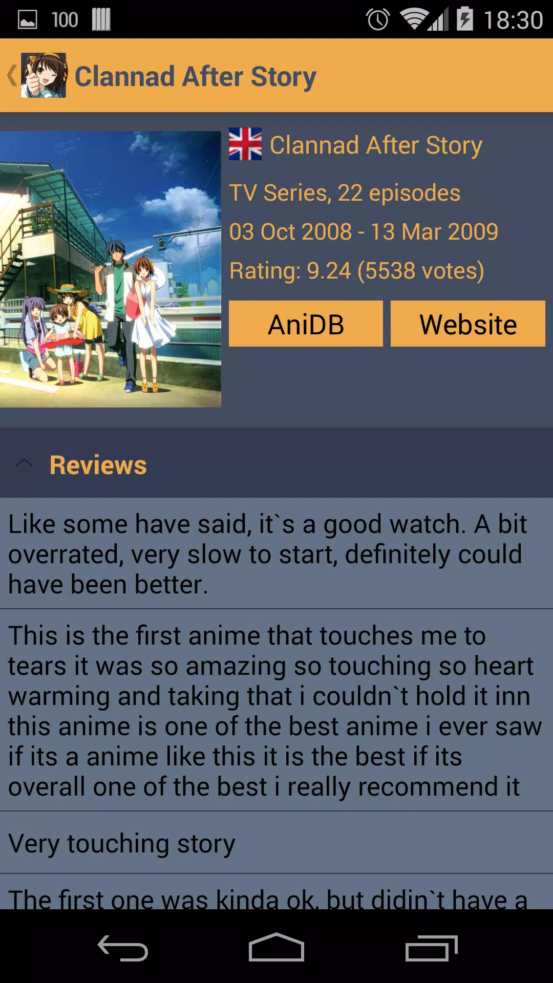 Clannad: After Story - Anime - AniDB