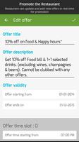 برنامه‌نما Dineout: Manage Restaurants عکس از صفحه