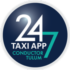 24/7 TAXI APP TULUM Conductor-icoon