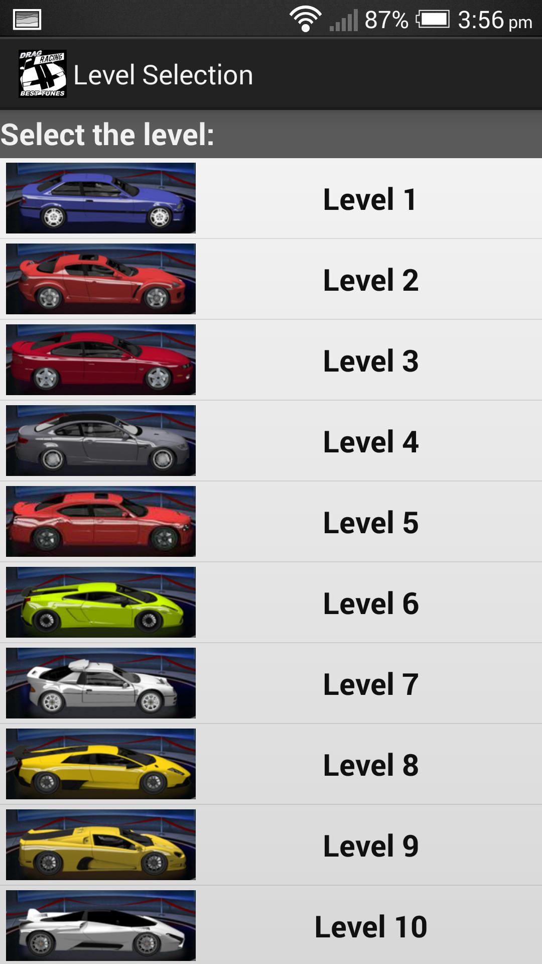 Отзыв о Drag Racing - игра для Android Больше чем гонка