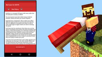 Bed wars map for MCPE পোস্টার