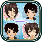 Anime Boys Matching Games icône