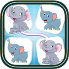 Match Elephant Games icon