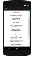 برنامه‌نما John Lennon || Imagine - New Music Lyric عکس از صفحه